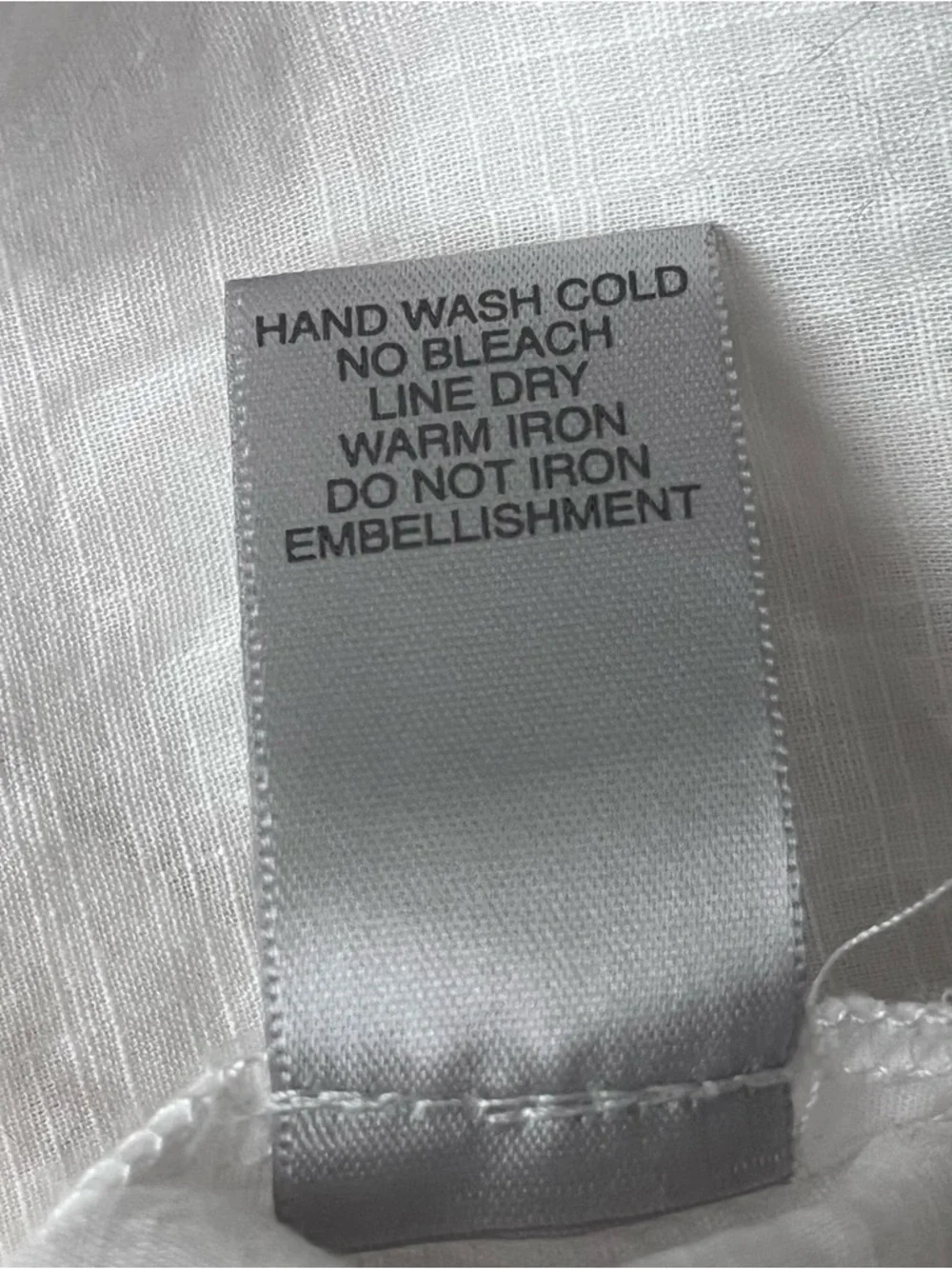 Avenue White Tunic Blouse 22/24 Plus Size Y2K Boho Embroidered Sleeveless Top - Picture 12 of 12